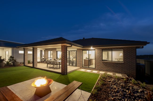 Monaco 1 211 outdoor entertainment area with fire pit