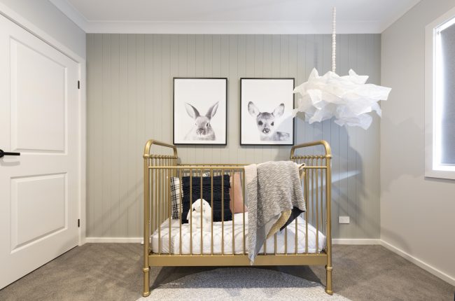 Monaco 1 211 nursery with panelled walls