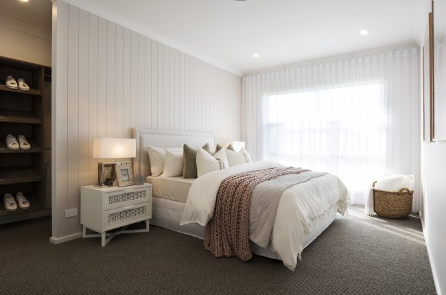 Avalon 1 220 master bedroom with walk in wardrobe