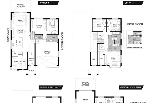 san tropez 243 floor plan options