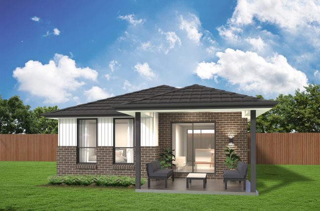 the retreat granny flat in the metro facade