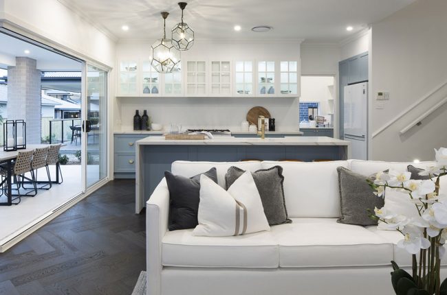 Whitehaven 238 open plan kitchen and alfresco area