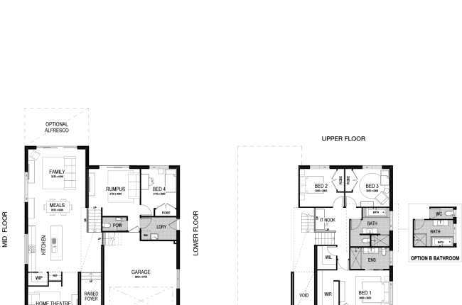 San Tropez 243 Main floor plan
