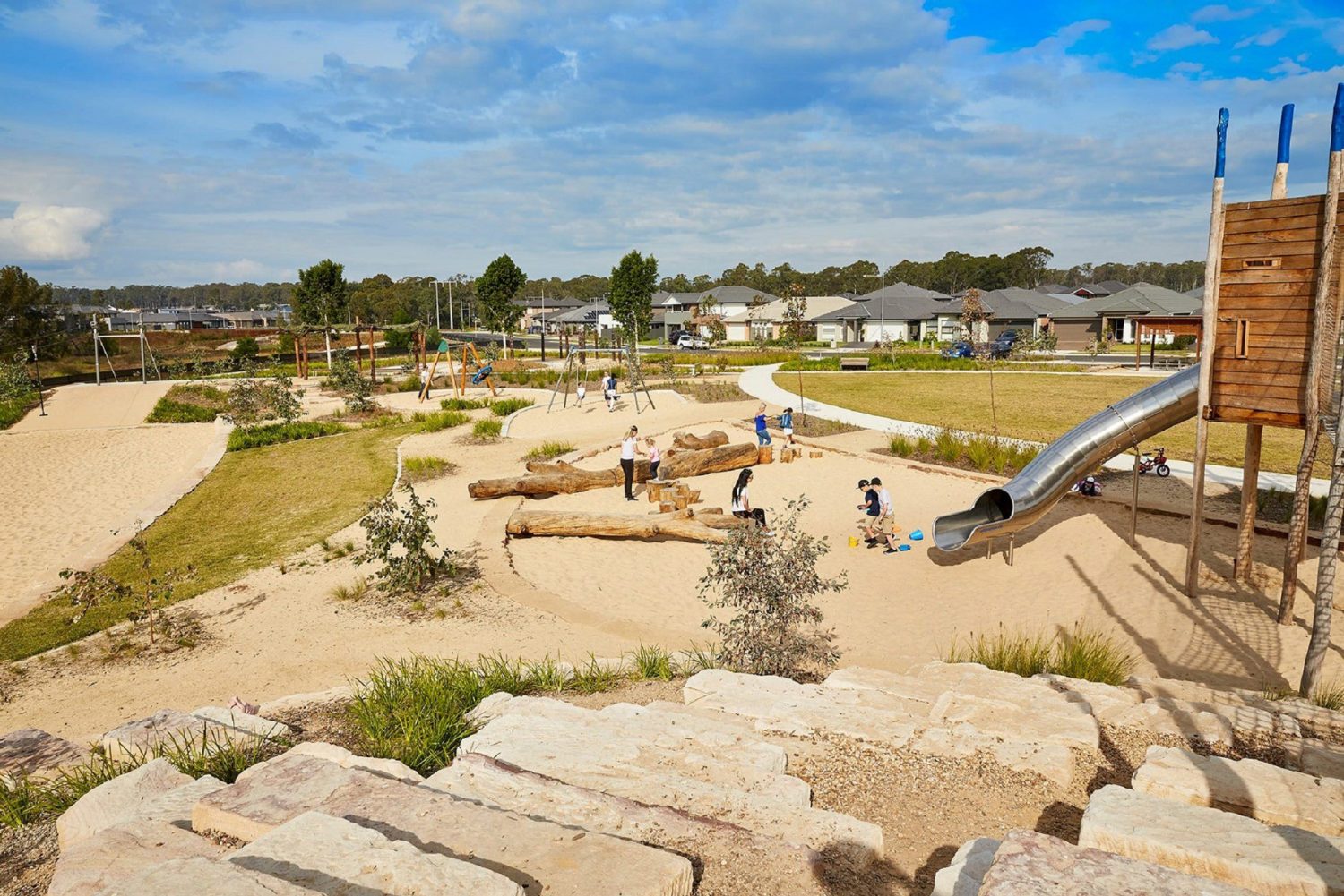 childrens playground at willowdale estate