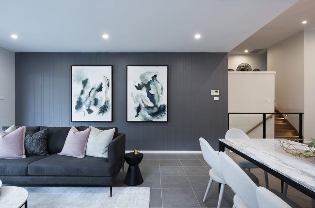 San Tropez 273 open plan dining and living area