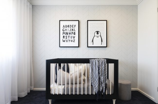 Riviera 1 267 with monochrome themed nursery