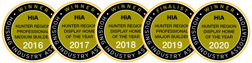 HIA winner award badges