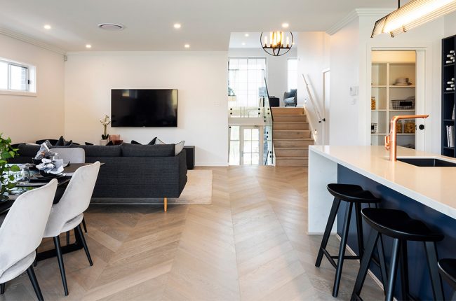 Riviera 1 267 open plan kitchen and living room