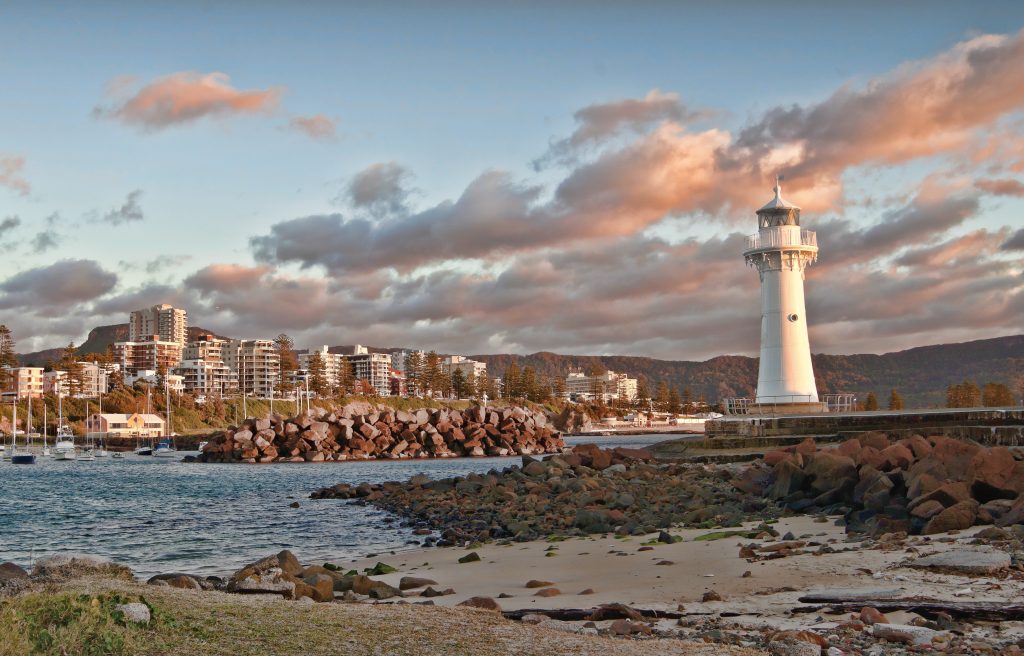 lighthouse at Wollongong